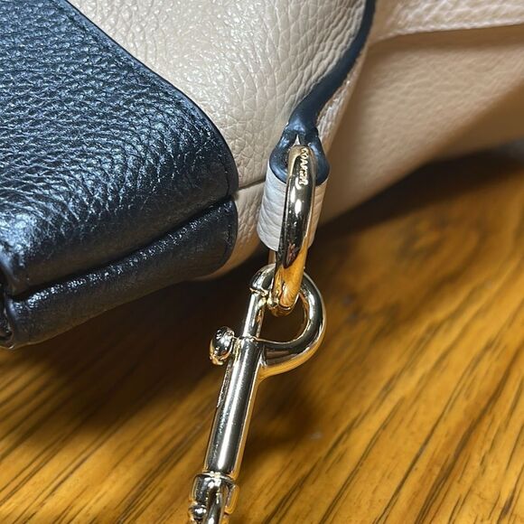 COACH GEOMETRIC COLORBLOCK TYLER TOTE - Picture 11 of 16